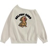 image:imageAelfric Eden Dachshund Off The Shoulder Sweatshirt Cute Graphic Drop Shoulder Long Sleeve Pullover TopKhaki