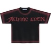 image:imageAelfric Eden Boxy Tee Shirt for Men and Women Heavyweight Cotton Short Sleeve Graphic TShirt Washed Vintage Streetwear TopBlack