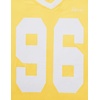 image:imageAelfric Eden Mesh Y2K Jersey Unisex V Neck 96 Graphic Cute Short Sleeve Top  Breathable Mesh Fabric V Neck Jersey Bold No96 Print Oversized Women Short Sleeve Retro Y2K Casual Summer Streetwear TopYellow
