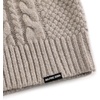 image:imageAelfric Eden Sweaters for Women Oversized Chunky Cable Knit Crew Neck  Unisex Long Sleeve Loose Fit Soft Comfy Fall Winter Pullover Classic Vintage Basic Solid Casual Trendy TopsLight Khaki