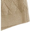 image:imageAelfric Eden Vintage Oversized Sweaters Crewneck Knit Pullover Baggy Loose Casual Cable Sweater 2025 Fall ClothesBrown