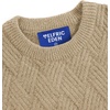 image:imageAelfric Eden Vintage Oversized Sweaters Crewneck Knit Pullover Baggy Loose Casual Cable Sweater 2025 Fall ClothesBrown
