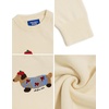 image:imageAelfric Eden Womens Cartoon Dog Sweater Oversized Crewneck Knit Pullover  Cute Dachshund Embroidery Preppy Soft Knit Pullover Baggy Y2K Sweater Casual Streetwear Fall Outfits for Women 2026Apricot