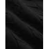 image:imageAelfric Eden Womens Fall Long Sleeve Sweater Button Down Polo Lapel V Neck Cable Knitted Pullover Fashion OutfitsBlack