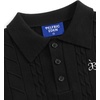 image:imageAelfric Eden Womens Fall Long Sleeve Sweater Button Down Polo Lapel V Neck Cable Knitted Pullover Fashion OutfitsBlack