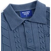 image:imageAelfric Eden Womens Fall Long Sleeve Sweater Button Down Polo Lapel V Neck Cable Knitted Pullover Fashion OutfitsDark Blue