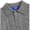 image:imageAelfric Eden Womens Fall Long Sleeve Sweater Button Down Polo Lapel V Neck Cable Knitted Pullover Fashion OutfitsGrey