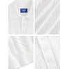 image:imageAelfric Eden Womens Fall Long Sleeve Sweater Button Down Polo Lapel V Neck Cable Knitted Pullover Fashion OutfitsWhite