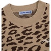 image:imageAelfric Eden Womens Y2K Leopard Print Knit Sweater Vest Sleeveless Round Neck Pullover SweaterBrown