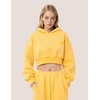 image:imageAelfric Eden Baggy Sweatsuit Set for Womens Fleece 2 Piece Outfits Tracksuit Matching Crop Top Hoodies Barrel PantsYellow
