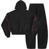 image:imageAelfric Eden Boxy Embroidery Sweat Set for Women Men Oversized 2 Piece Lounge Matching Set Zip Up Hoodie Casual StreetwearBlack