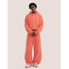 image:imageAelfric Eden Cloud Boxy 2 Piece Fall Lounge Sets for Women Men Zip Up Hoodie Oversized Casual SweatsuitsOrange