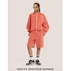 image:imageAelfric Eden Cloud Boxy Sweat Set 2 Piece Outfits Sweatsuit Shorts Sets 2026 Zipper Hoodie Oversized Lounge Matching SetPink