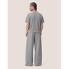 image:imageAelfric Eden Cloud Classic Sweat Set 2 Piece Outfits Summer Short Sleeve Top and Sweatpants Set Lounge Matching SetsDark Grey