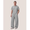 image:imageAelfric Eden Cloud Classic Sweat Set 2 Piece Outfits Summer Short Sleeve Top and Sweatpants Set Lounge Matching SetsDark Grey
