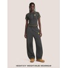 image:imageAelfric Eden Cloud Slim Sweat Set 2 Piece Sets for Women Summer Short Sleeve Tops Baggy Barrel Pants Tracksuit SetsDark Grey