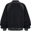 image:imageAelfric Eden Mock Neck Sweatshirt Oversized Acid Wash Gradient PulloverBlack Oversized