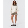 image:imageAelfric Eden Womens Boxy Off The Shoulder Mock Neck SweatshirtBeige