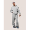 image:imageAelfric Eden Womens Sweatsuits 2 Piece Set Oversized Fleece Hoodie and Sweatpants Track Suits Sweat Matching Lounge PantsGrey