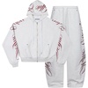 image:imageAelfric Eden Boxy Embroidery Sweat Set for Women Men Oversized 2 Piece Lounge Matching Set Zip Up Hoodie Casual StreetwearGrey