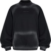 image:imageAelfric Eden Mock Neck Sweatshirt Oversized Acid Wash Gradient PulloverBlack Oversized
