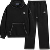 image:imageAelfric Eden Womens Sweatsuits 2 Piece Set Oversized Fleece Hoodie and Sweatpants Track Suits Sweat Matching Lounge PantsBlack