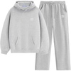 image:imageAelfric Eden Womens Sweatsuits 2 Piece Set Oversized Fleece Hoodie and Sweatpants Track Suits Sweat Matching Lounge PantsGrey