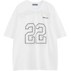 image:imageAelfric Eden Mens 22 Mesh Football Jersey Tshirts Oversized Y2K Graphic Tee01 White