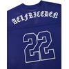 image:imageAelfric Eden Mens 22 Mesh Football Jersey Tshirts Oversized Y2K Graphic TeeNavy Blue