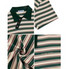 image:imageAelfric Eden Stripe Polo Shirts Cotton Oversized Button Collar Graphic T Shirt Short Sleeve Summer TopsGreen