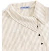 image:imageAelfric Eden Womens Cotton Linen Shirt Button Asymmetrical NeckApricot