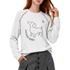 image:imageAelfric Eden Dachshund Tshirts Womens Y2K Tees Long Sleeve TopsGrey