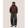 image:imageAelfric Eden Boxy Fleece Hoodies Unisex Oversized Essential PulloverBrown