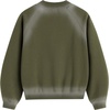 image:imageAelfric Eden Mock Neck Sweatshirt Oversized Acid Wash Gradient PulloverGreen Boxy