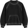 image:imageAelfric Eden Mock Neck Sweatshirt Oversized Acid Wash Gradient PulloverBlack Boxy