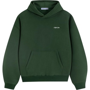 image:imageAelfric Eden Boxy Fleece Hoodies Unisex Oversized Essential PulloverGreen