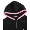 image:imageAelfric Eden Cropped Contrast Stripe Zip Up Hoodie Casual Y2K JacketBlack Pink Extended 5cm