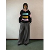 image:imageAelfric Eden Y2K Oversized Girls Zip Up Hoodie with Colorful HairpinBlack
