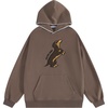 image:imageAelfric Eden Dog Graphic Hoodies Unisex Oversized Dachshund Pullover Hoodie Y2k Streetwear Hooded SweatshirtBrown