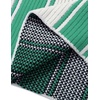 image:imageAelfric Eden Oversized Stripe Graphic Football Jersey Unisex Knit SweaterGreen