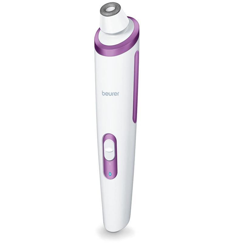 Beurer Blackhead Remover Pore Vacuum with 3 Suction Head Attachments amp 5 Suction Levels for All Skin Types  Blackhead Vacuum for Deep Cleansing FC41Microdermabrasion