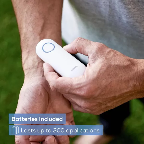 Beurer BR90 Insect Sting and Bite Relief with Light ChemicalFree Bug Bite Healer for Day and Night Electronic Heat Device for After Mosquito Bites to Ease Itching and SwellingBR60  Insect Bite Healer