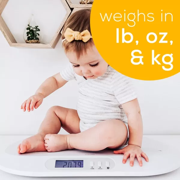 Beurer BY90 Baby Scale Pet Scale Digital with Measuring Tape tracking weight with App  For Infant Newborn Toddler Puppy Cat  Animals  LCD Display weighs LbsKgOz Highly accurateBaby Scale with Bluetooth