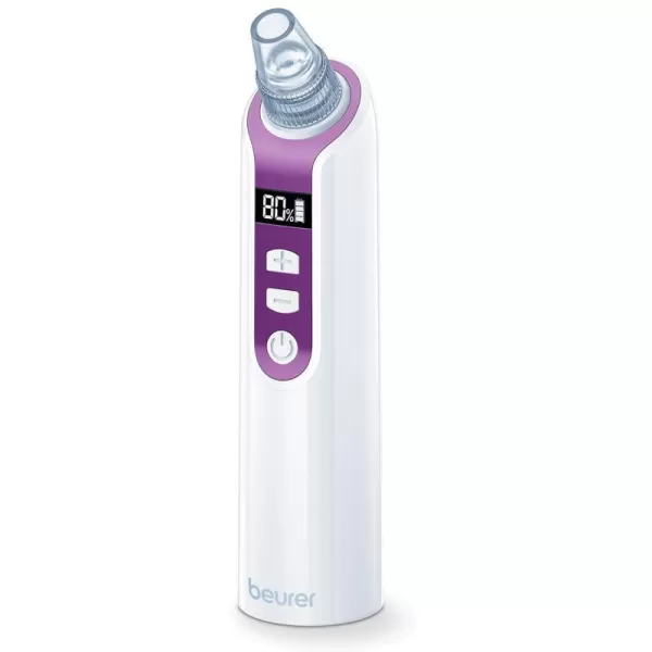 Beurer Blackhead Remover Pore Vacuum with 3 Suction Head Attachments amp 5 Suction Levels for All Skin Types  Blackhead Vacuum for Deep Cleansing FC41Black Head Remover