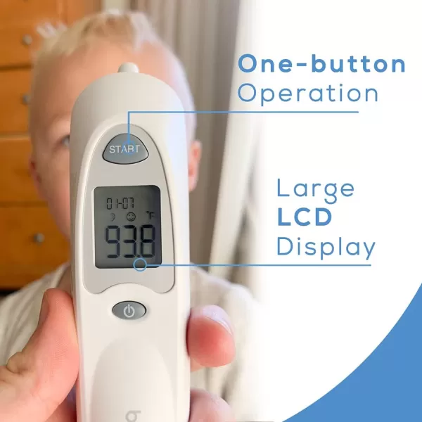 Beurer Digital Ear Thermometer  Measures Body Room amp Object Thermometer for Babies Toddlers amp Adults FT58Ear