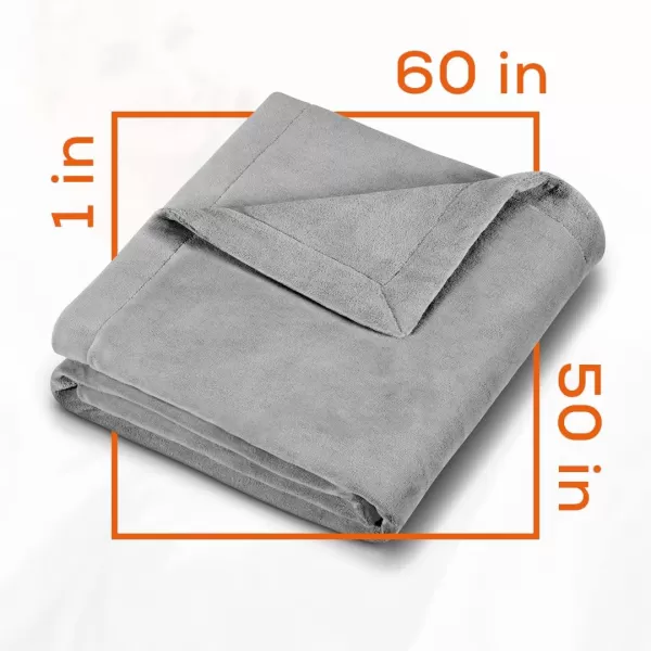 Beurer HD71N Lux Heated Blanket Microplush Electric Blanket with 4 Temperature Settings Heated Throw Blanket Overheat Protection Machine Washable Heating Blanket Auto ShutOff 50 x 60 inHeated Throw Blanket