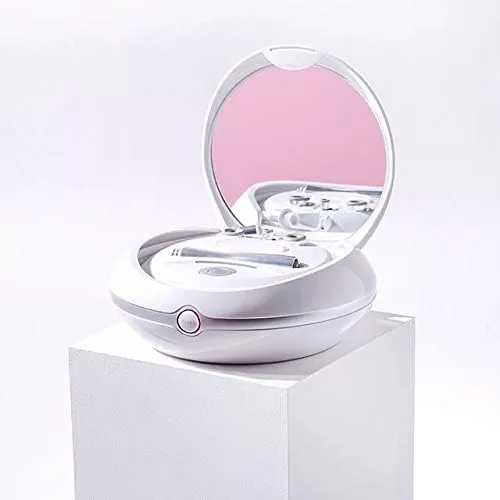 imageBeurer Professional atHome Microdermabrasion Revitalizes Exfoliates and Rejuvenates Skin  Advanced Facial Treatment wVacuum AntiAging Blackhead Remover Skin Lifting ampamp TighteningWhite1 Count Pack of 1