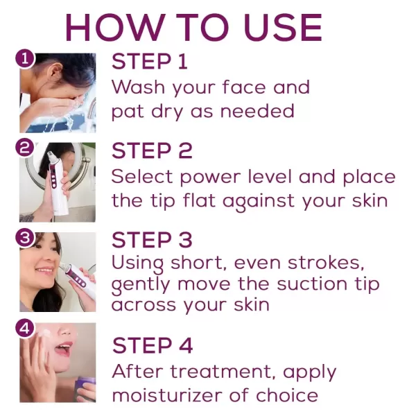 imageBeurer Home Microdermabrasion Machine with Pore Vacuum Massage for Radiant Skin  Personal Microdermabrasion Tool for Gentle Exfoliation with 20 Replacement Filters FC76Black Head Remover