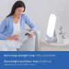 imageBeurer TL95 Light Therapy Lamp with 10000 Lux Extra Bright Daylight Lamp with SunshineLike LEDs and 6 Dimmer Levels Memory Function and Timer