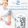 imageBeurer BM55 Blood Pressure Machine  XL Backlit Display Arrhythmia Alarm Portable Storage Kit 2 Users Automatic Blood Pressure Cuff Resting Indicator  Blood Pressure Monitor Batteries IncludedWhite